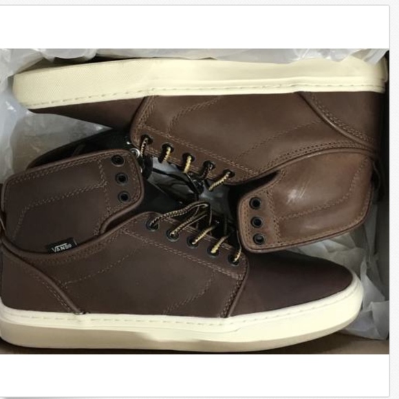 Vans Alomar Boot Brown Turtledove Skate Shoes🌹 - Picture 2 of 8